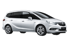 Van Hire Ellesmere Port - Vauxhall Zafira 5 + 2 - Minibus hire Ellesmere port